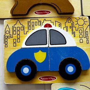 Toddler puzzle Police Car